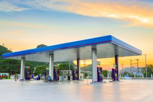 gas station