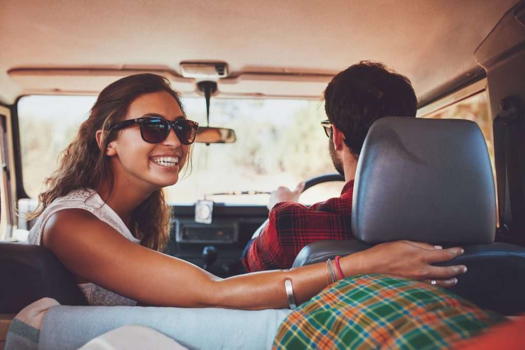 couple going on road trip