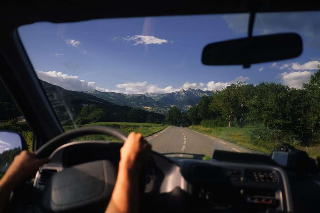 Driving In Mountains