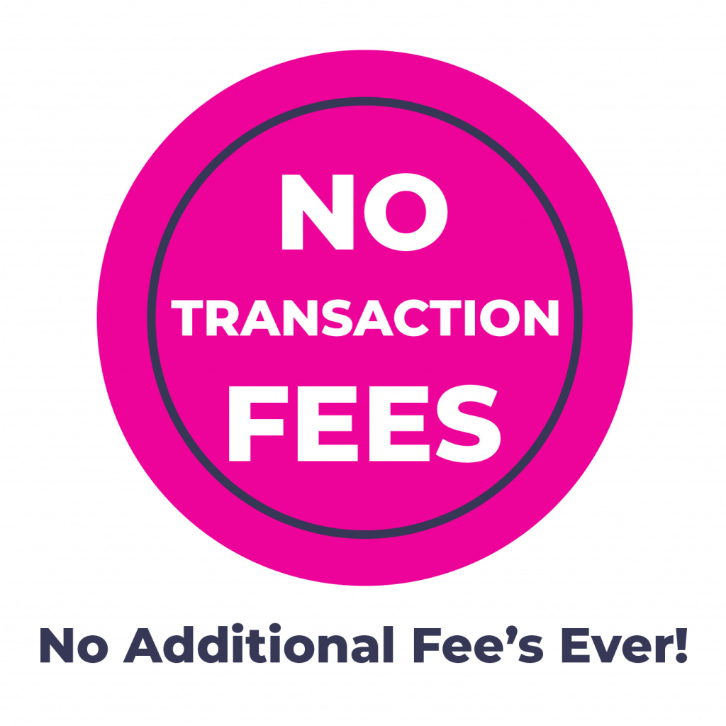 No Transaction Fees